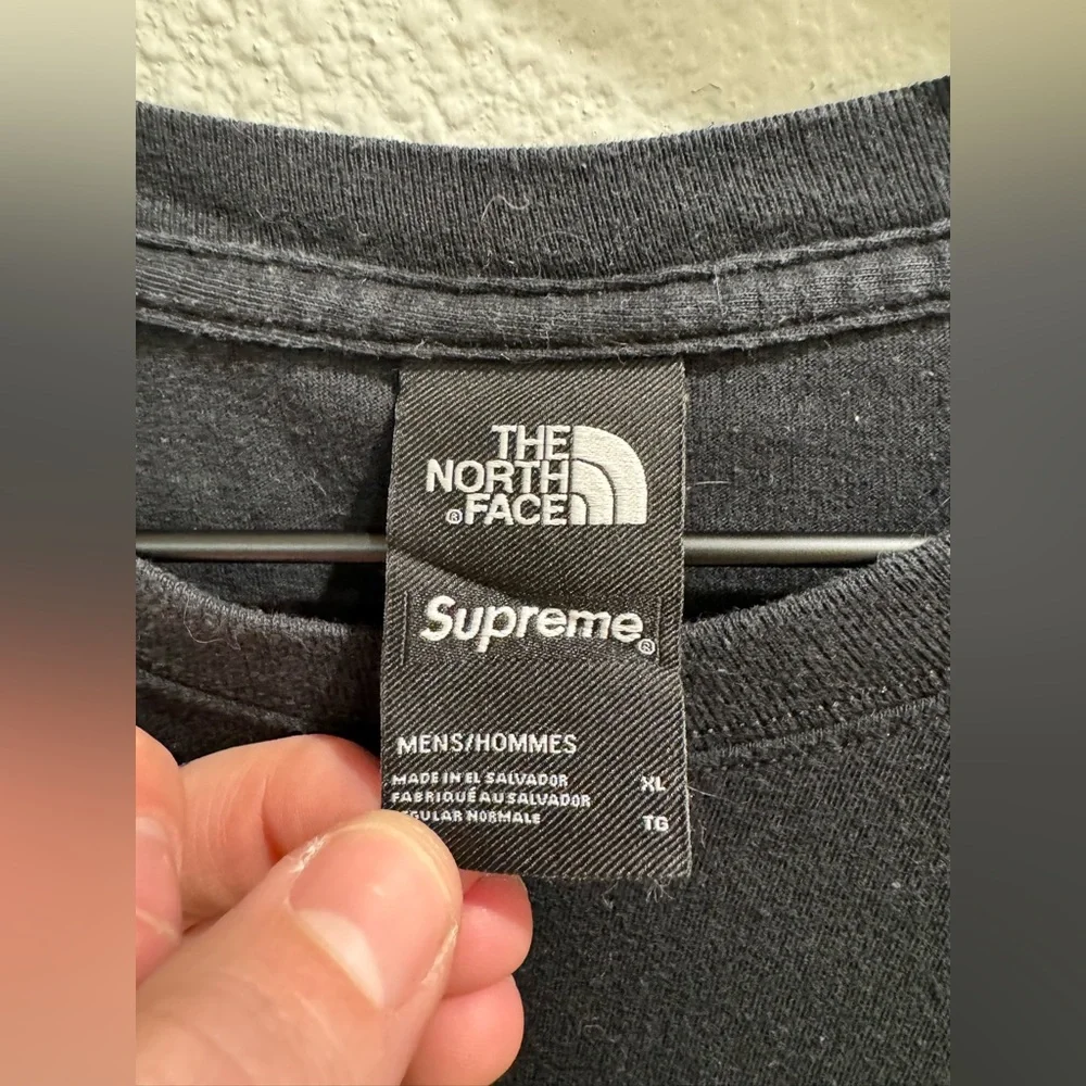 Supreme / The North Face Statue of Liberty T Shirt Black XL - Picture 3 of 4